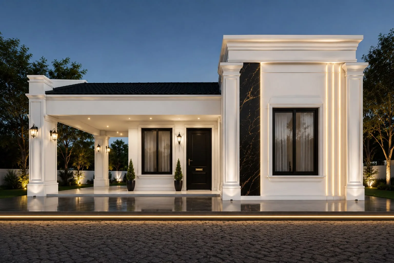 Render del modelo Detroit